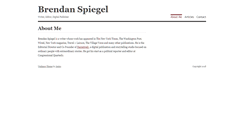 Desktop Screenshot of brendanspiegel.com
